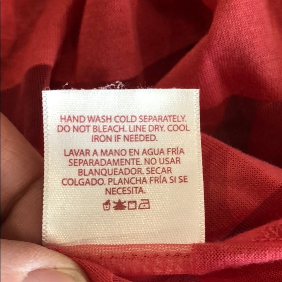 Dark Pink Stripe Scarf - Picture 5 of 6